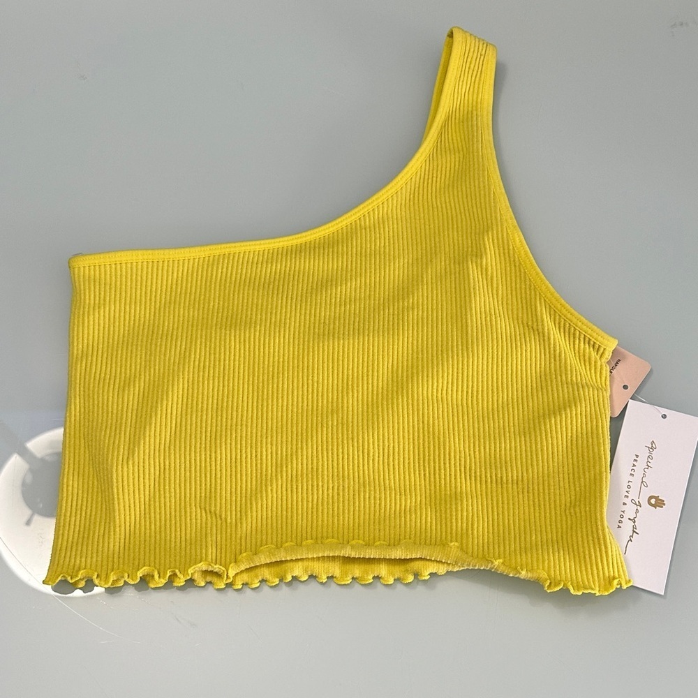 NWT Spiritual Gangster One Shoulder Top